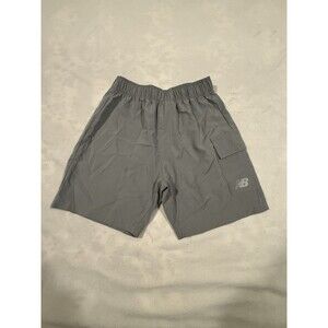 New Balance Grey Athletic Shorts w/ Pockets - Youth Boys size 8 - Long Inseam